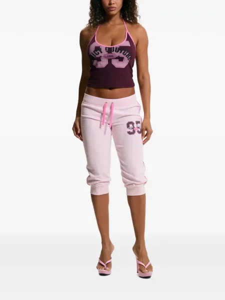 Περικομμένο αθλητικά παντελόνια Juicy Couture ροζ