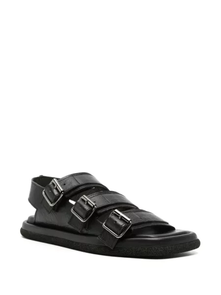 Sandale Moma din piele negru