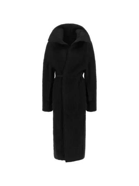 Cu centură palton Rick Owens negru