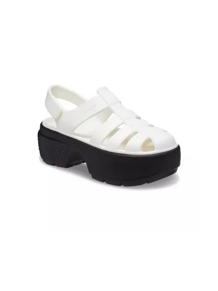 Sandały Dla Kobiet Crocs Stomp Fisherman Sandal białe