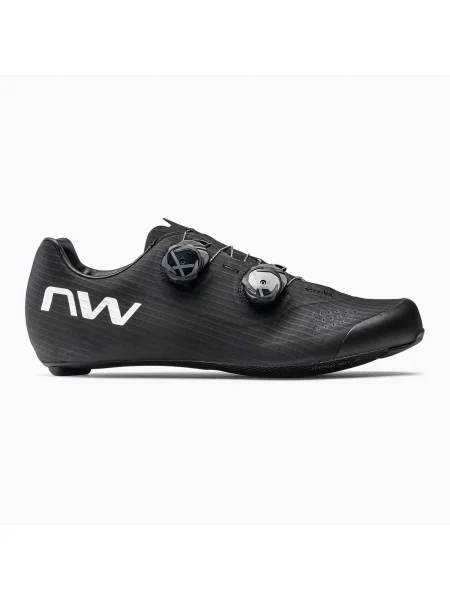 Northwave Extreme Pro 3 negru / pantofi de drum pentru bărbați alb