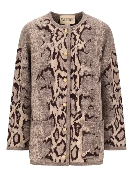 Kardigan Valentino Garavani z nadrukiem