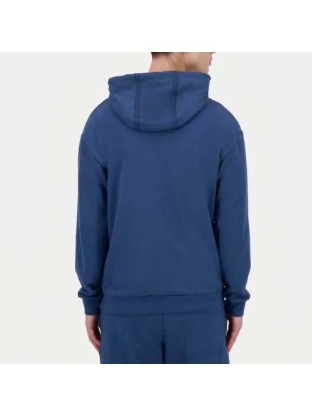 Bluza z kapturem Le Coq Sportif niebieska