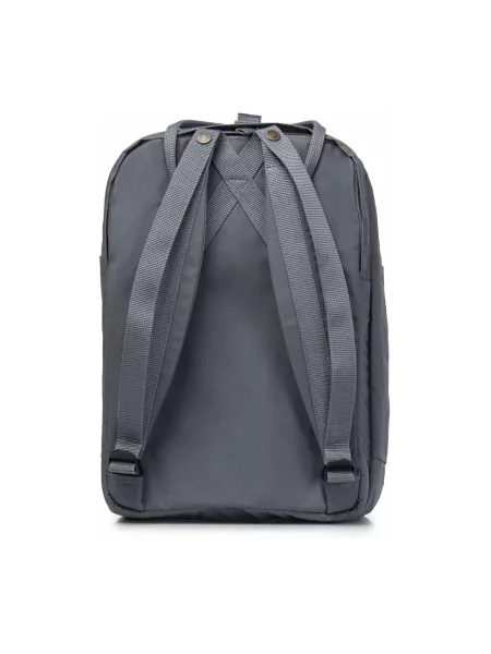 Plecak miejski Fjällräven Kanken Laptop 18 l super grey szary