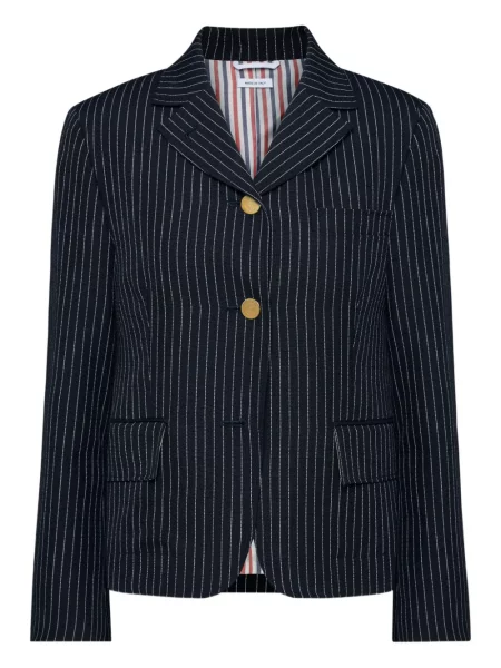 Geacă Thom Browne cu dungi albastru