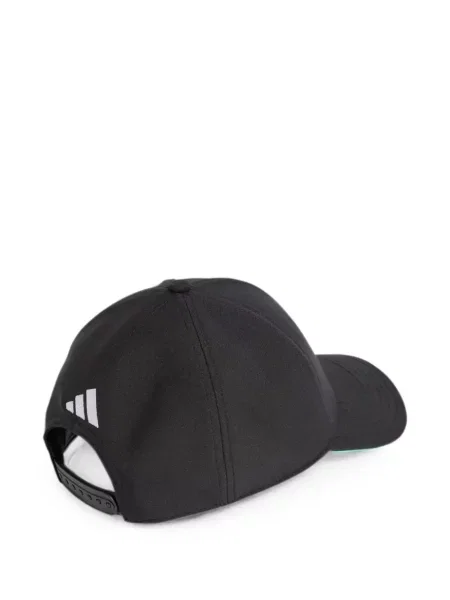 Șapcă Adidas cu bretele cu dungi cu imagine negru