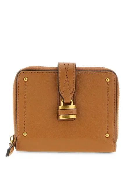 Portofel Chloé din piele maro