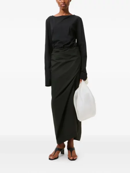 Rochie Our Legacy drapată de costum negru