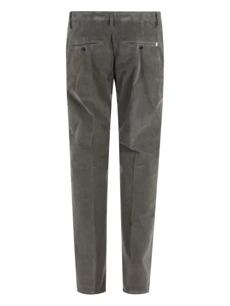 Pantaloni Dondup de catifea cord verde