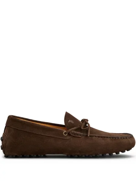 Loaferice Tod's od brušene kože smeđa
