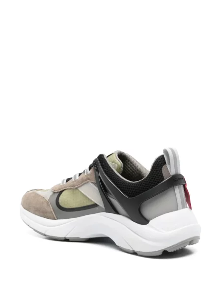 Sneakers Hugo από διχτυωτό πράσινο