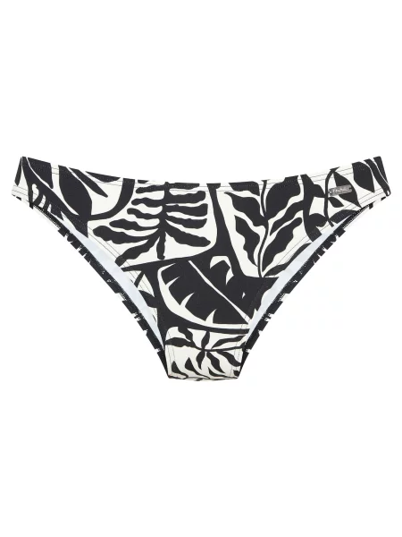 BUFFALO Slip costum de baie crem negru