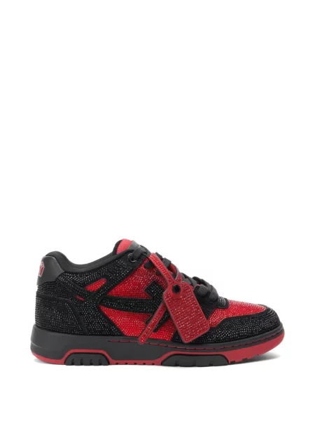 Sneakerși Off-white business alb