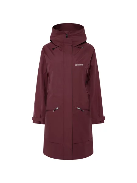 Parka Didriksons czerwona