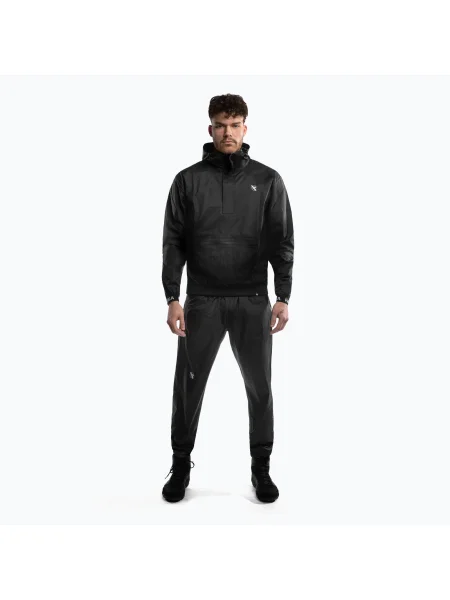 Olcsóbban. Hayabusa Pro Hooded Sauna black kezeslábas. Méret: M fekete