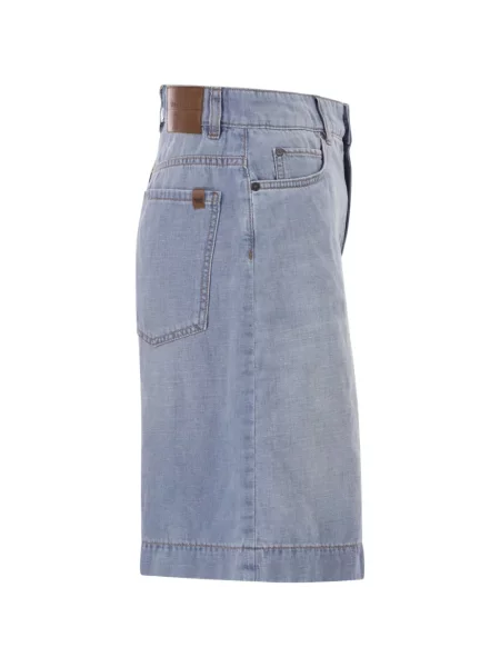 Podróż szorty Weekend Max Mara niebieskie