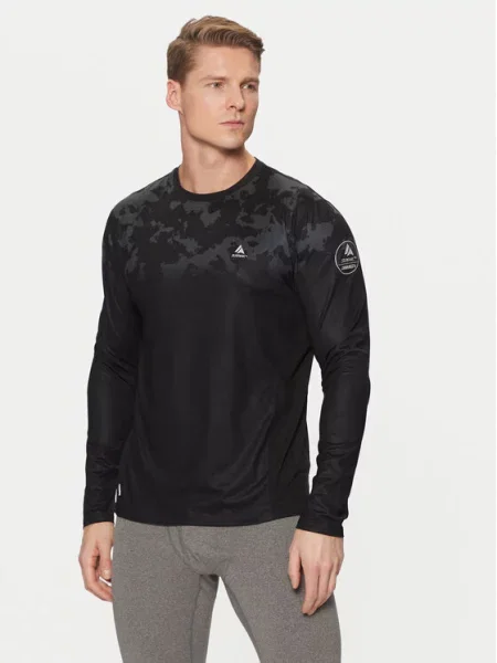 Лонгслив Surfanic с круглым вырезом черный