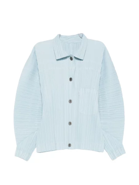 Cămașă Pleats Please Issey Miyake albastru