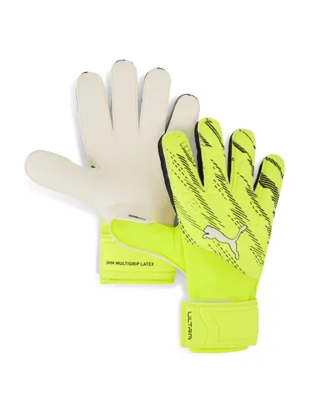 Młodzieżowe rękawice bramkarskie PUMA ULTRA Match Protect Akcesoria żółty