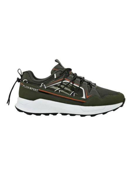 Sneakersy Plein Sport zielone