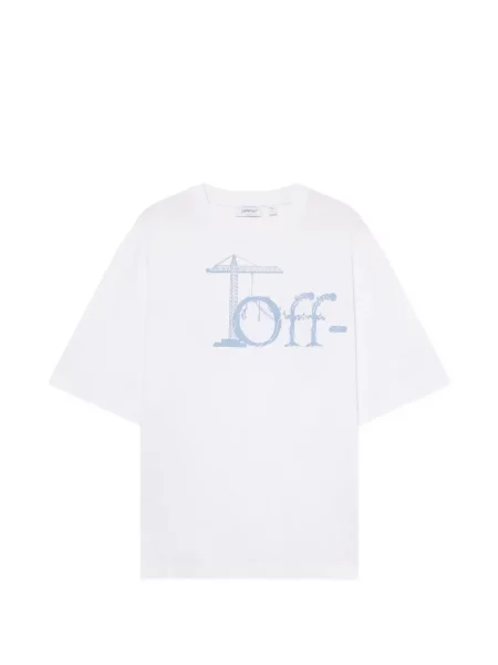 Scurt tricou Off-white alb