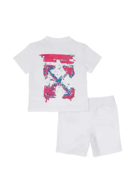 Szorty dziecięce Off-white białe