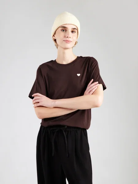 JDY Tricou JDYPISA ciocolatiu