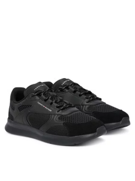 Tommy Hilfiger LIGHTWEIGHT RUNNER MONOCOLOR tenisice za muškarce crna