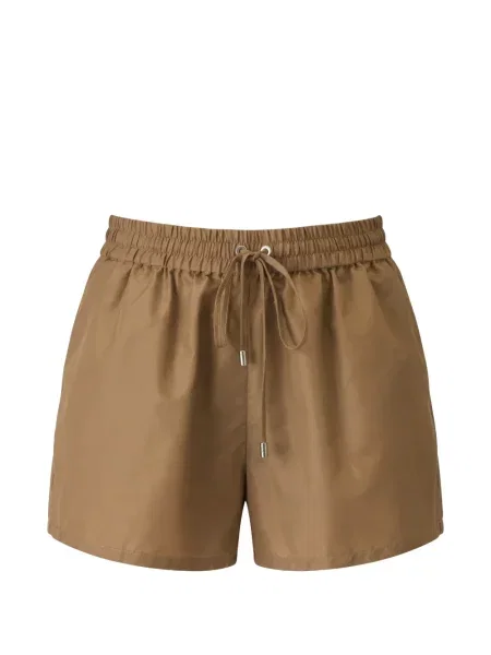 Pantaloni scurți Cinq A Sept cu cordon maro