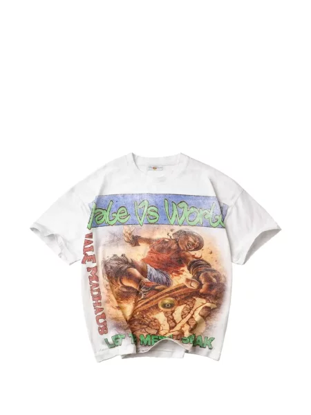Tricou Vale cu imagine alb