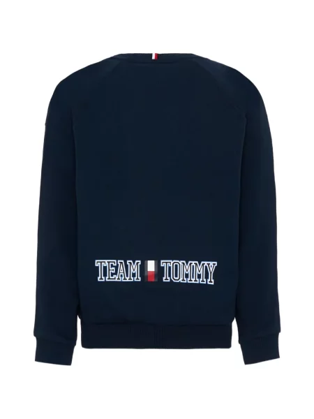 Sweter dziecięcy Tommy Hilfiger niebieski