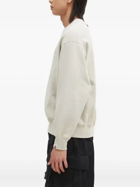Hanorac crewneck A Bathing Ape® cu broderie