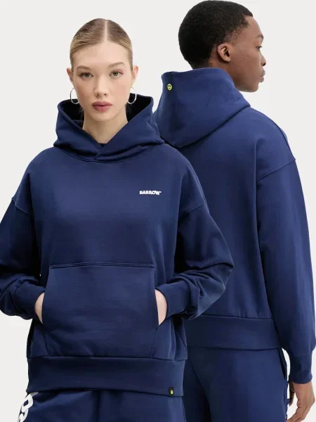 Barrow hanorac de marin cu glugă cu imprimeu albastru