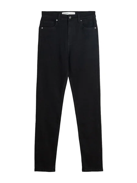 Bershka Kavbojke črna