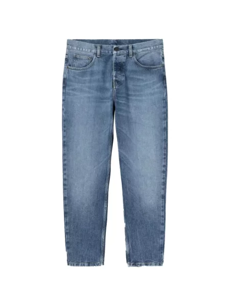 Blugi conici Carhartt Wip conici albastru
