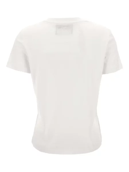 Tricou Versace Jeans Couture cu imagine alb