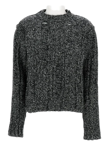 Pulover Durazzi Milano zdrențuiți gri