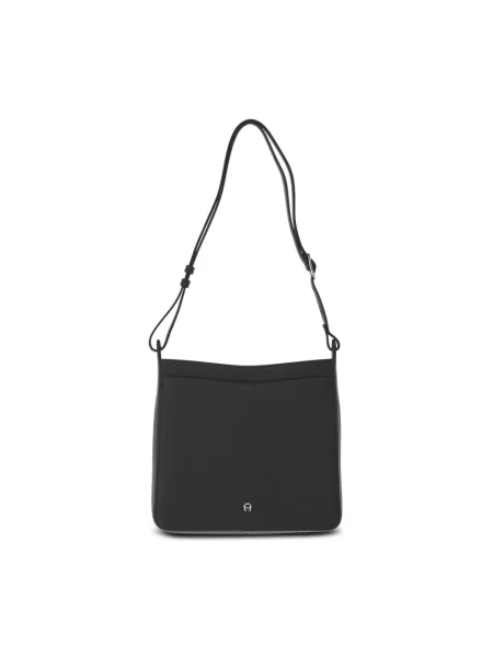 Aigner Torba Na Ramię Pura Medium schwarz czarna