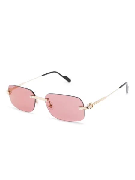 Saulės akiniai Cartier Eyewear rožinė