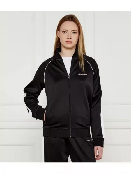 Guess Jeans Hanorac TRICOT negru