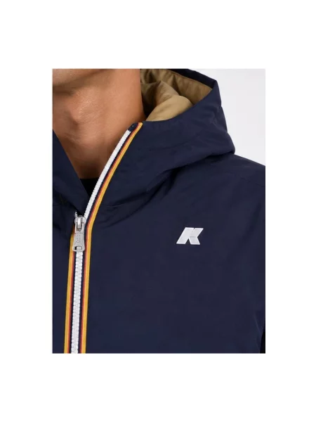 Palton K-way albastru
