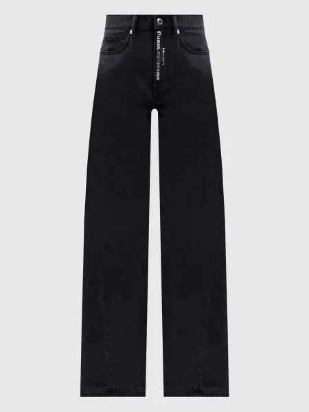 Джинси з кристалами Alexander Wang чорні