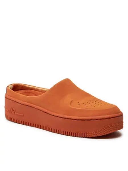 Slip on pantofle Nike oranžové