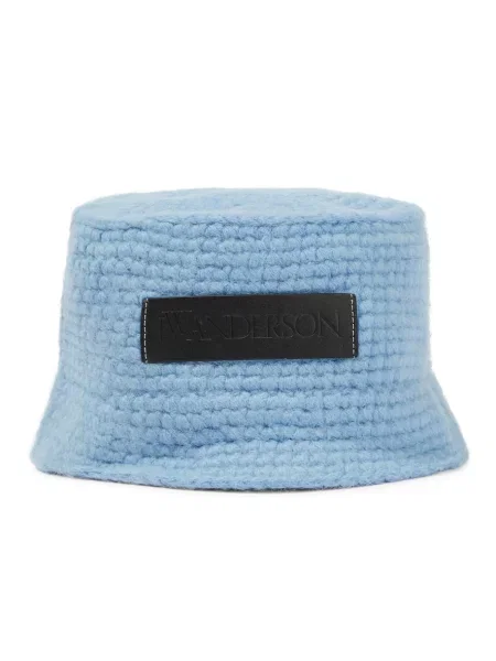 Pălărie Jw Anderson tricotate albastru