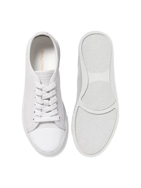 Sneakersy Baldinini skórzane białe