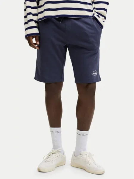 Jack & Jones Спортивні шорти Gordon Brandon cиній