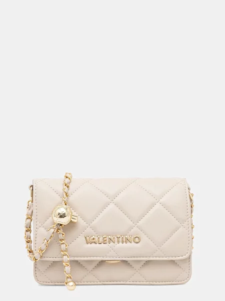 Valentino Bags geantă crossbody pentru femei cu imitație de piele bej