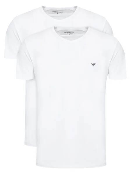 Emporio Armani Tričko čierna biela