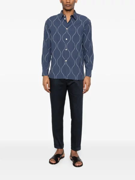 Pantaloni Cenere Gb albastru
