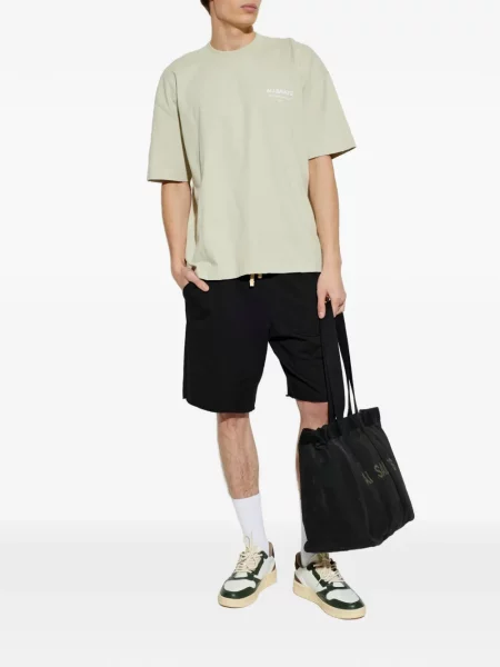 Tricou Allsaints zdrențuiți verde